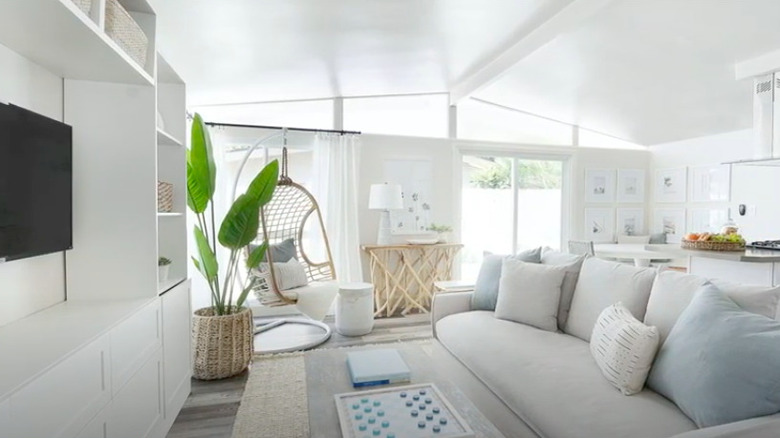 light and airy living room