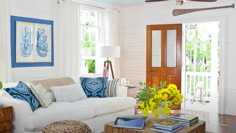 bright living room