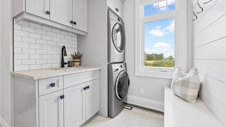 40 Laundry Rooms That Will Make You Want To Stack Your Washer And Dryer