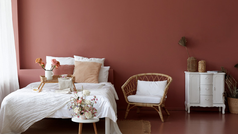 Pink bedroom