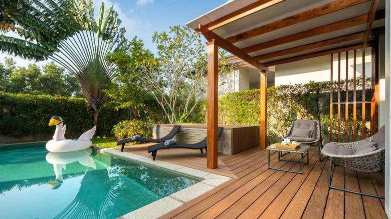 a tropical abode