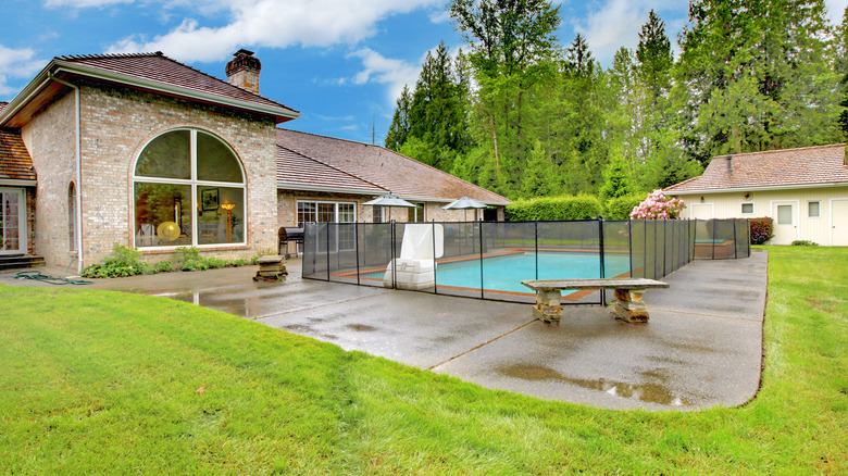 a stunning backyard
