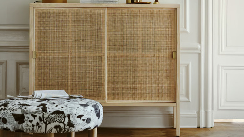 IKEA STOCKHOLM 2025 Cabinet with sliding doors