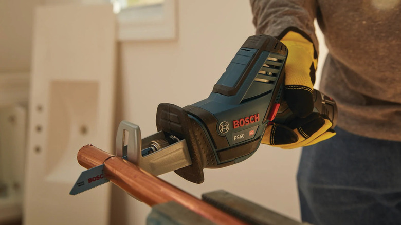 The Bosch 12V Variable Speed Reciprocating Saw