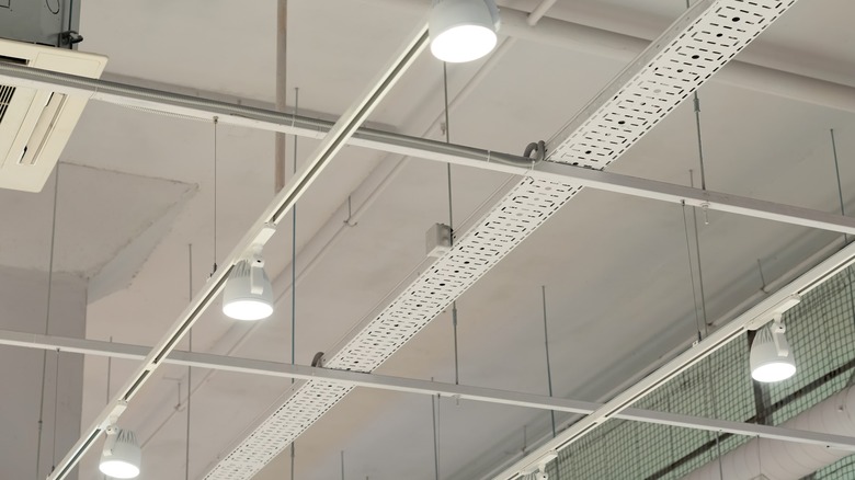 modern overhead lights