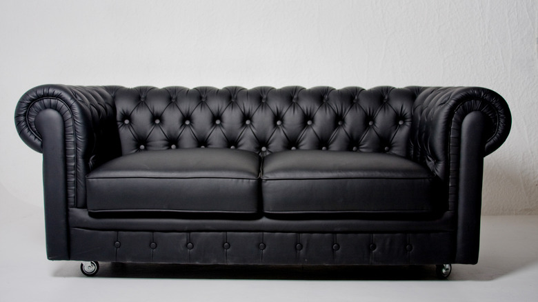 Black couch