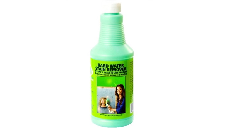 A bottle of Bio-Clean Hard Water Stain Remover