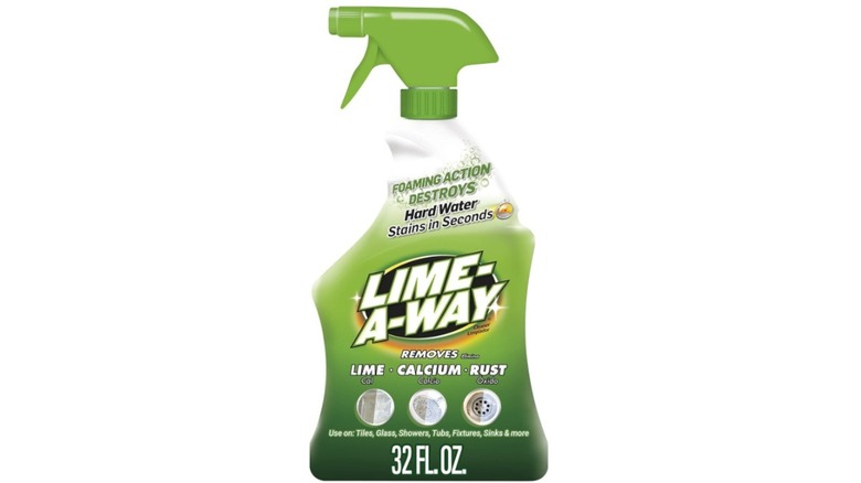 A bottle of Lime-A-Way
