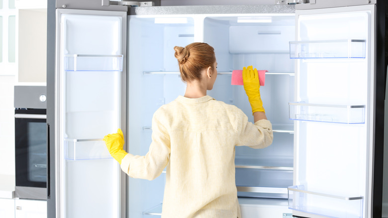 Here's Why You Shouldn't Clean Your Fridge With Bleach