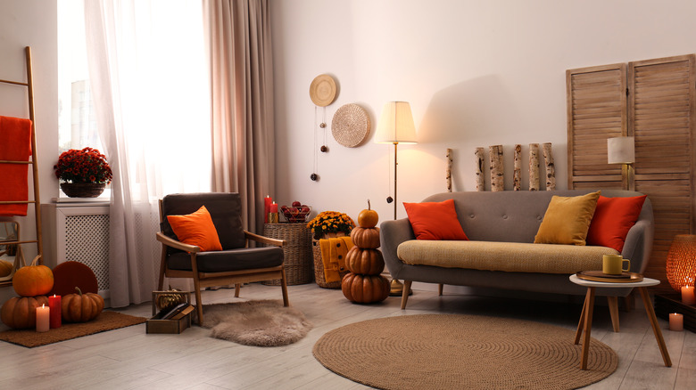 fall throw pillows