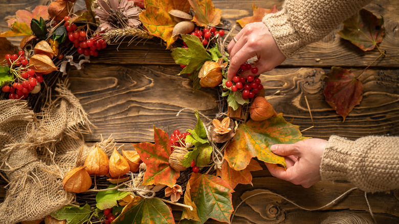 handmade wreath