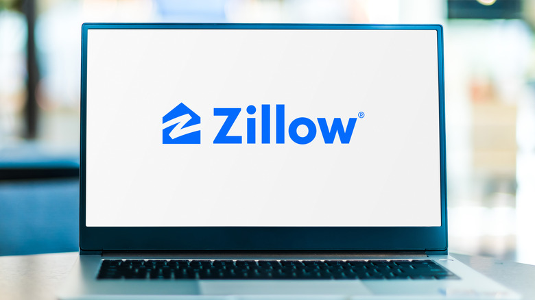 zillow logo on computer