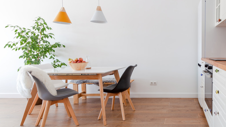 Scandi minimalist kitchen 