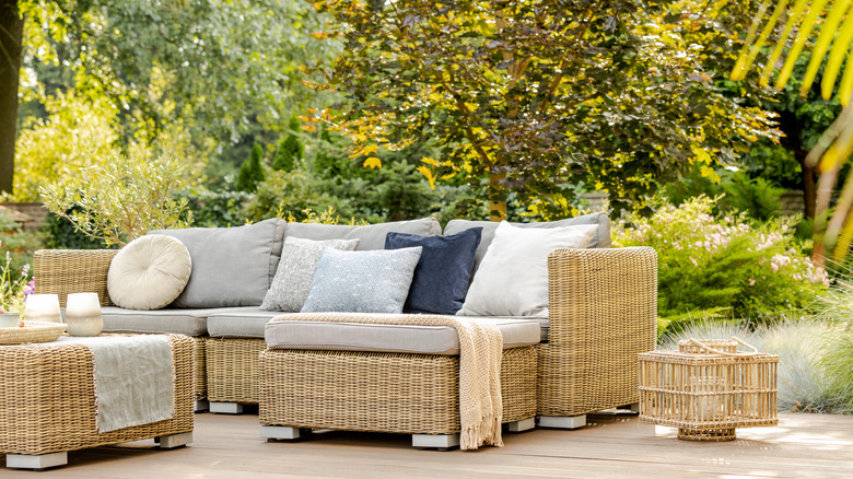 How To Safely Clean Wicker Patio Furniture