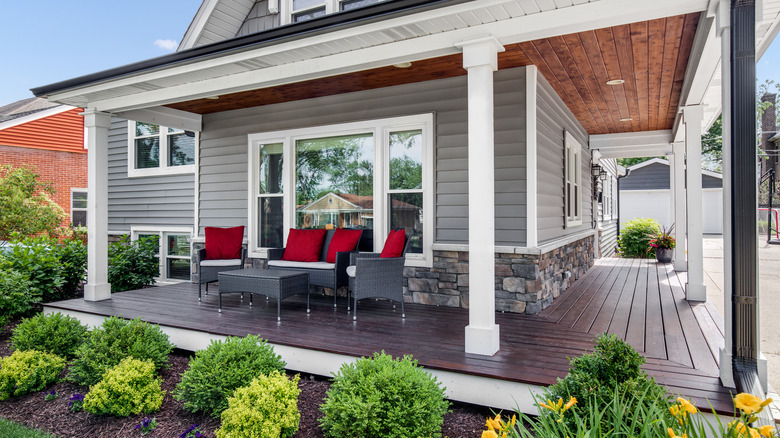 wrap-around porch