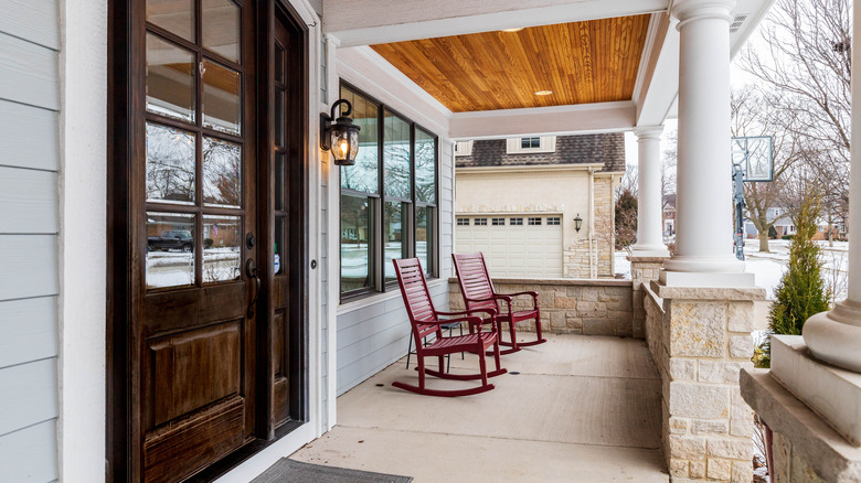 high-end porch