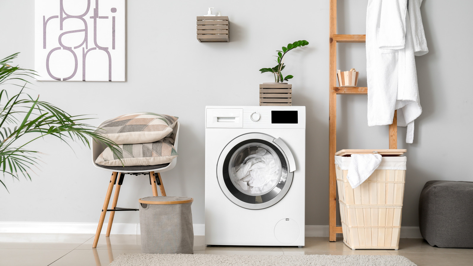 A Well-Organized Laundry Room