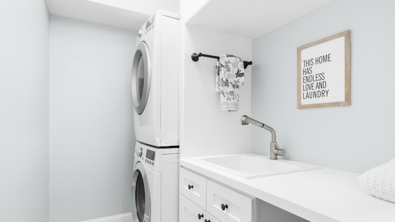 white cabinets