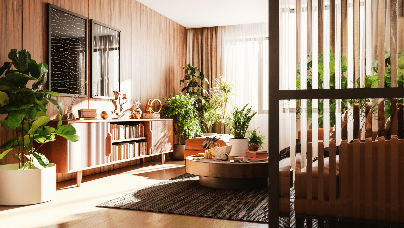 7 Beautiful Ways To Modernize Dated Wood Paneling On A Budget