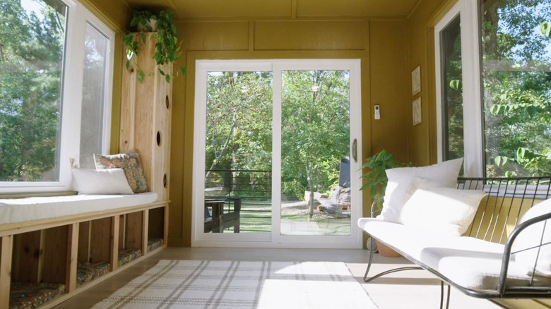 Marrs-designed catio for a client