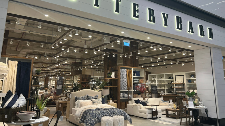 Inside look at a Pottery Barn store