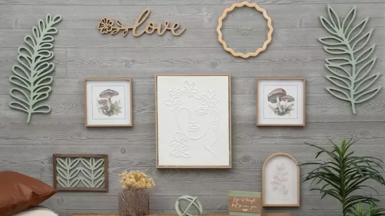 Hobby Lobby wall art gallery wall