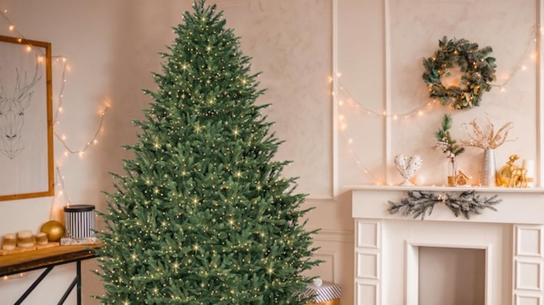 Christmas tree from Lowe's