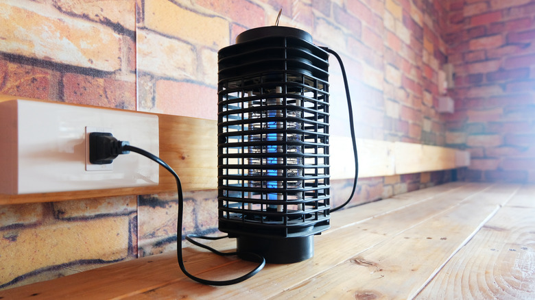 Bug zapper on counter