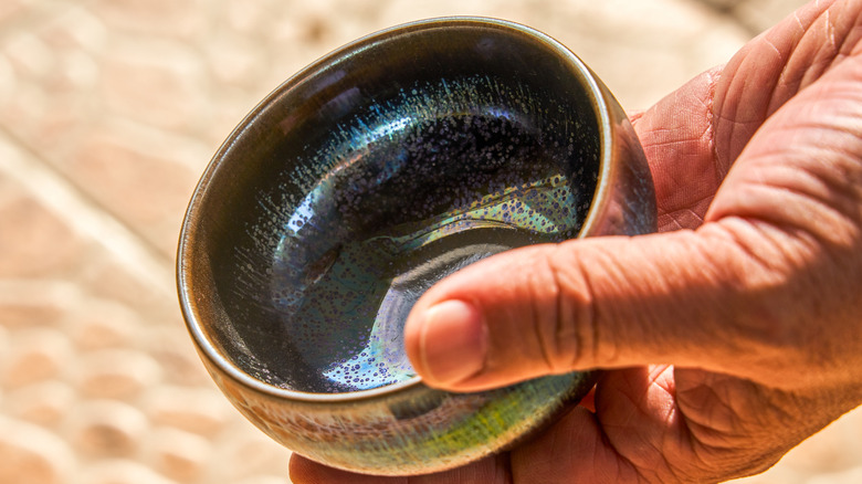 A type of iconic Jian ware tea cup produced during Song Dynasty