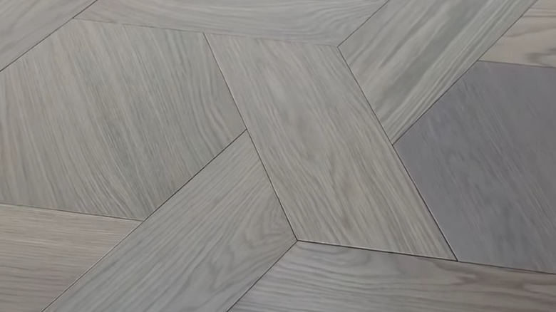 mansion weave oak parquet flooring