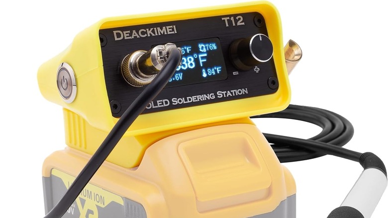 The Deackimei Cordless Soldering Iron Station