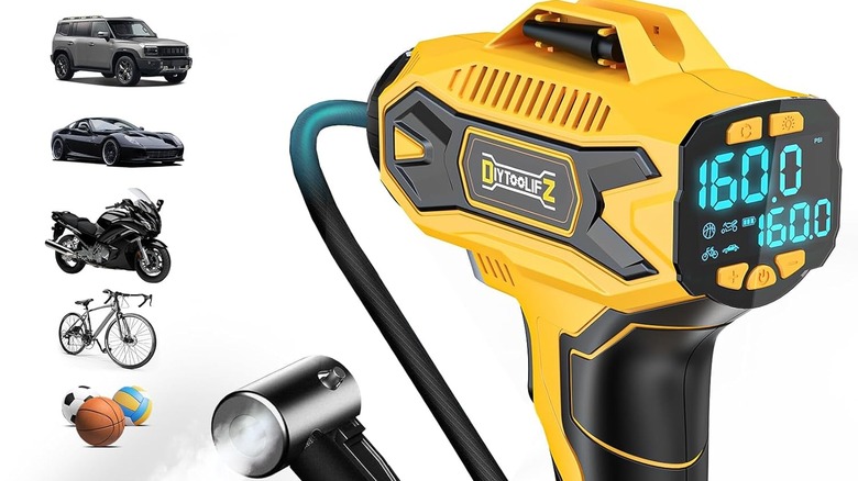 The DIYtoolifz Cordless Tire Inflator