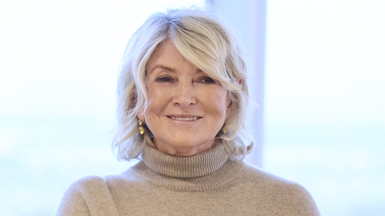 Martha Stewart smiling at the camera