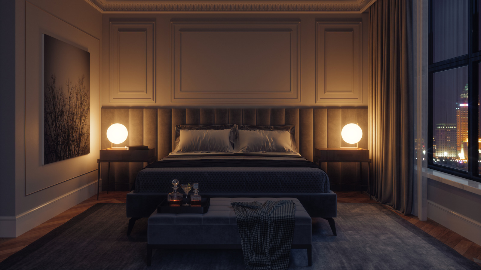 8 Trendy Color Combos For A Moody Bedroom