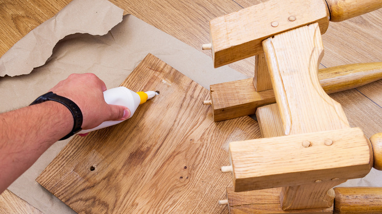 craft glue chair repair