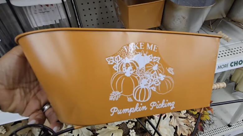 Dollar Tree Miniature Metal Cart Decor