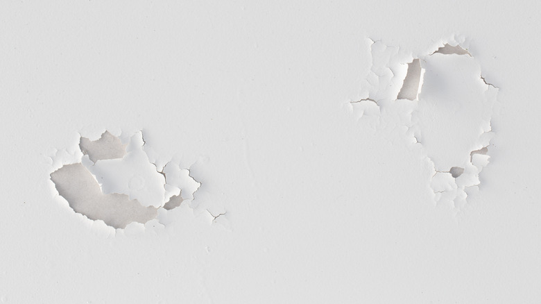 paint cracked and peeling