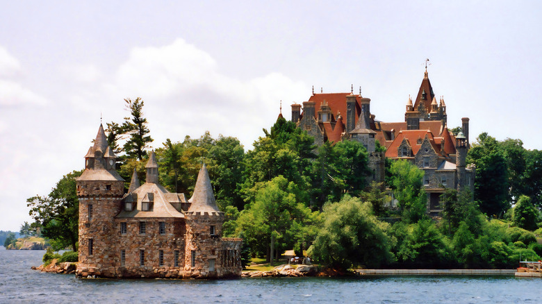 An image of Boldt Castle in Alexandria Bay