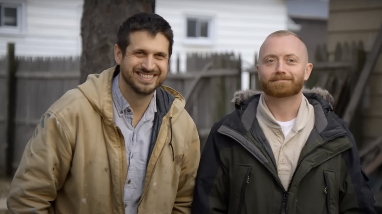 Keith Bynum and Evan Thomas smiling