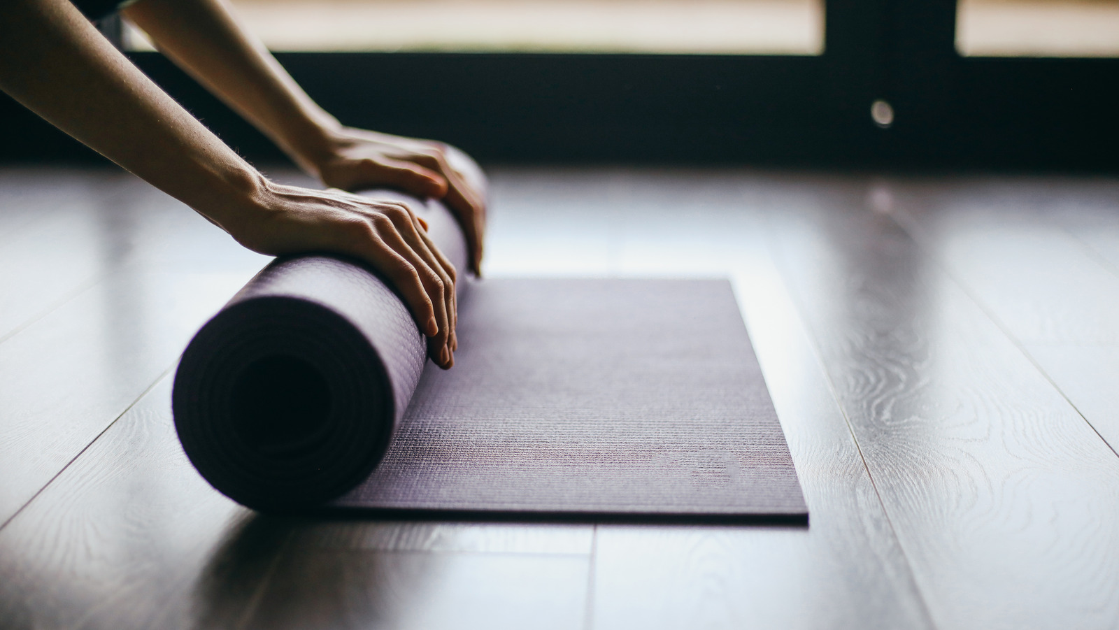 A Clever Way To Repurpose Old Yoga Mats In The Kitchen