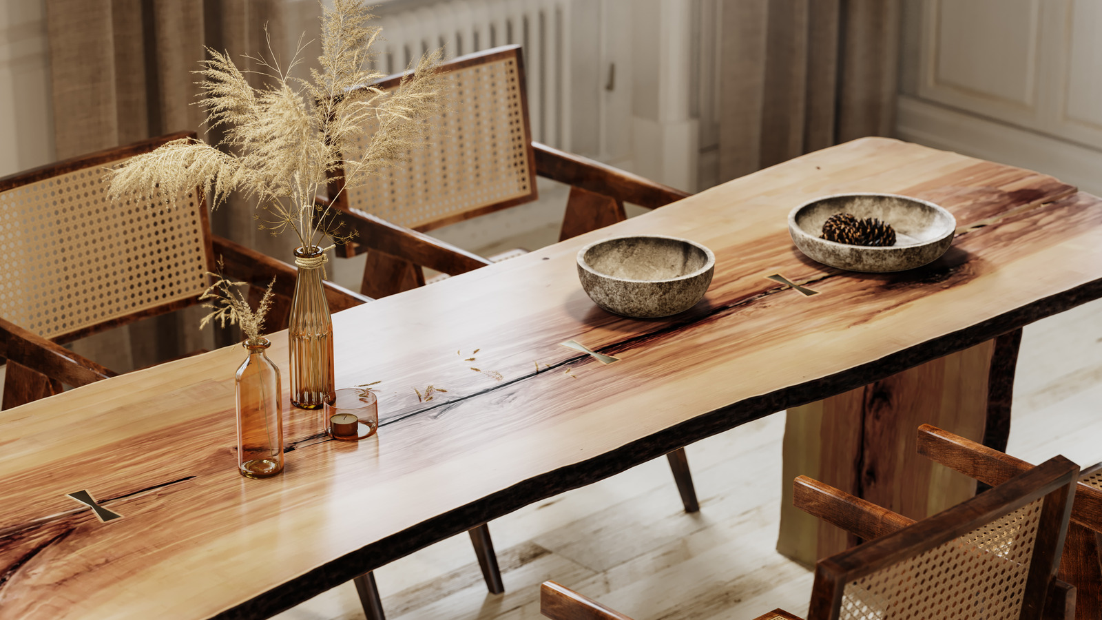 A Design Expert Explains How To Beautifully Mix Wood Stains In One Room