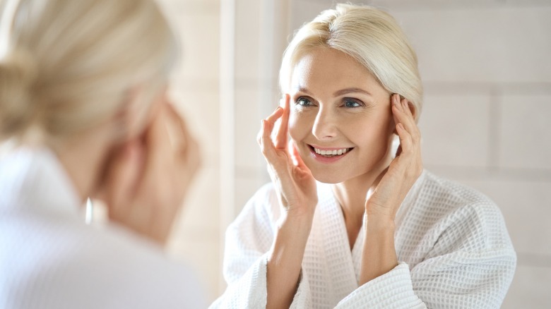 woman at spa