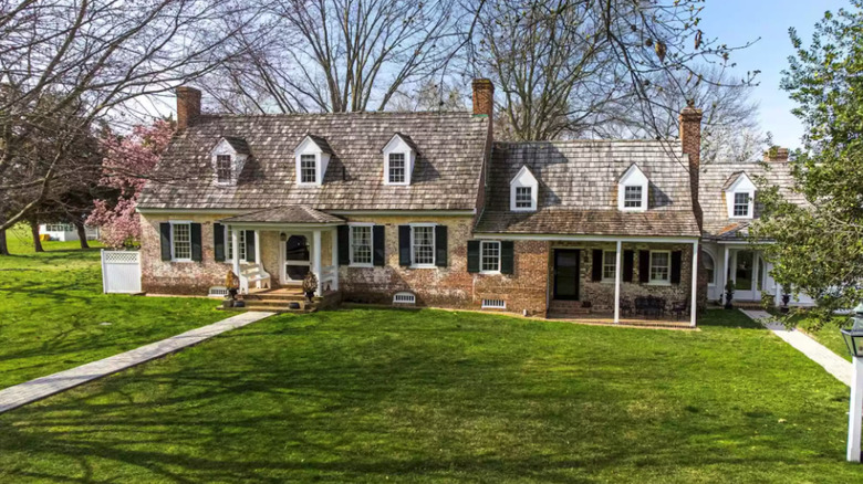 Brick country home