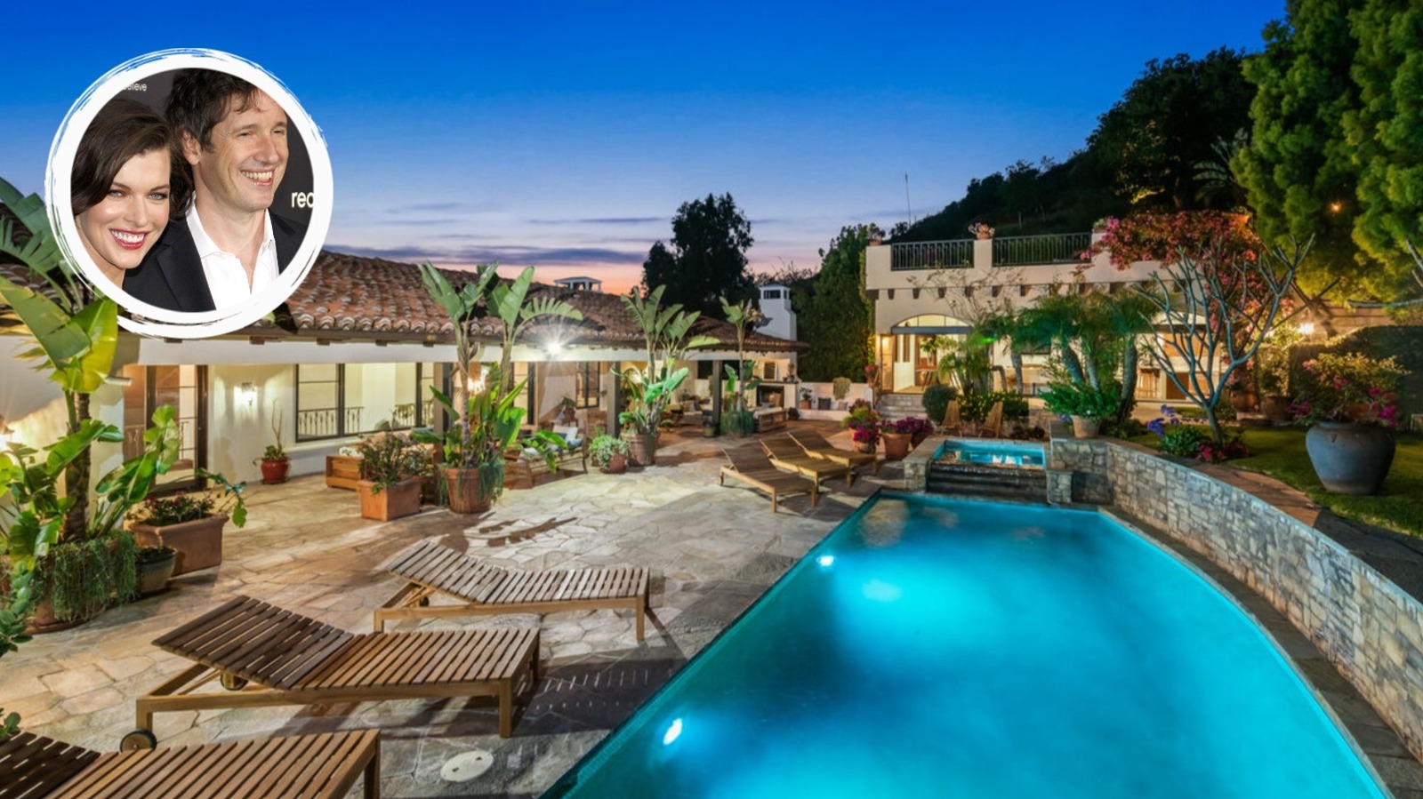A Look Inside The LA Home Milla Jovovich And Paul W.S. Anderson Are Selling