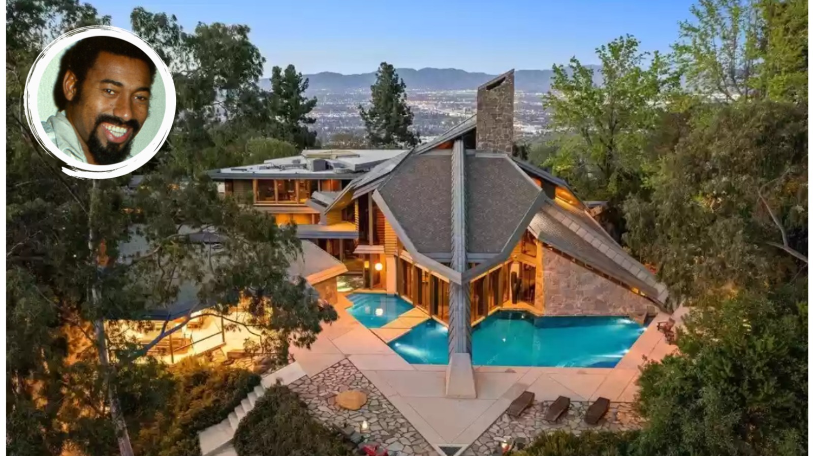 A Peek Inside Wilt Chamberlain's Stunning Former BelAir Home
