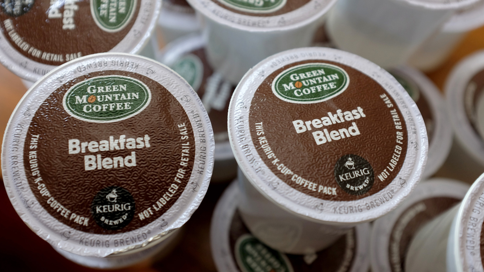 A Simple And Stylish Countertop Storage Idea That's Perfect For Keurig Pods