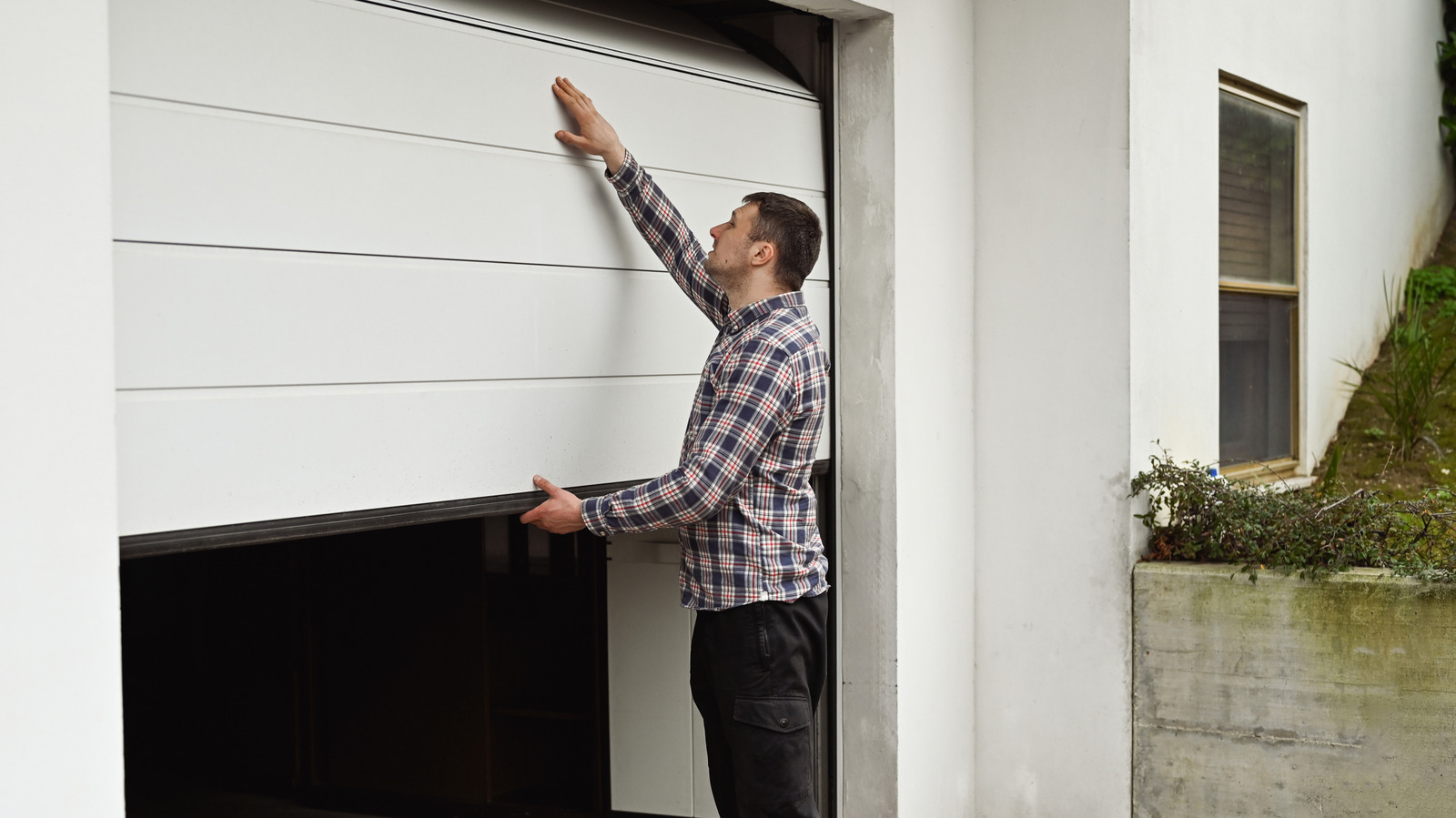 A Simple Fix For Garage Door Drafts When The Floor Is Uneven