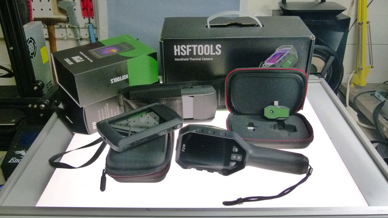 Some of the HSFTools thermal imager lineup