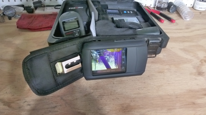 The HP96 rechargeable pocket thermal camera