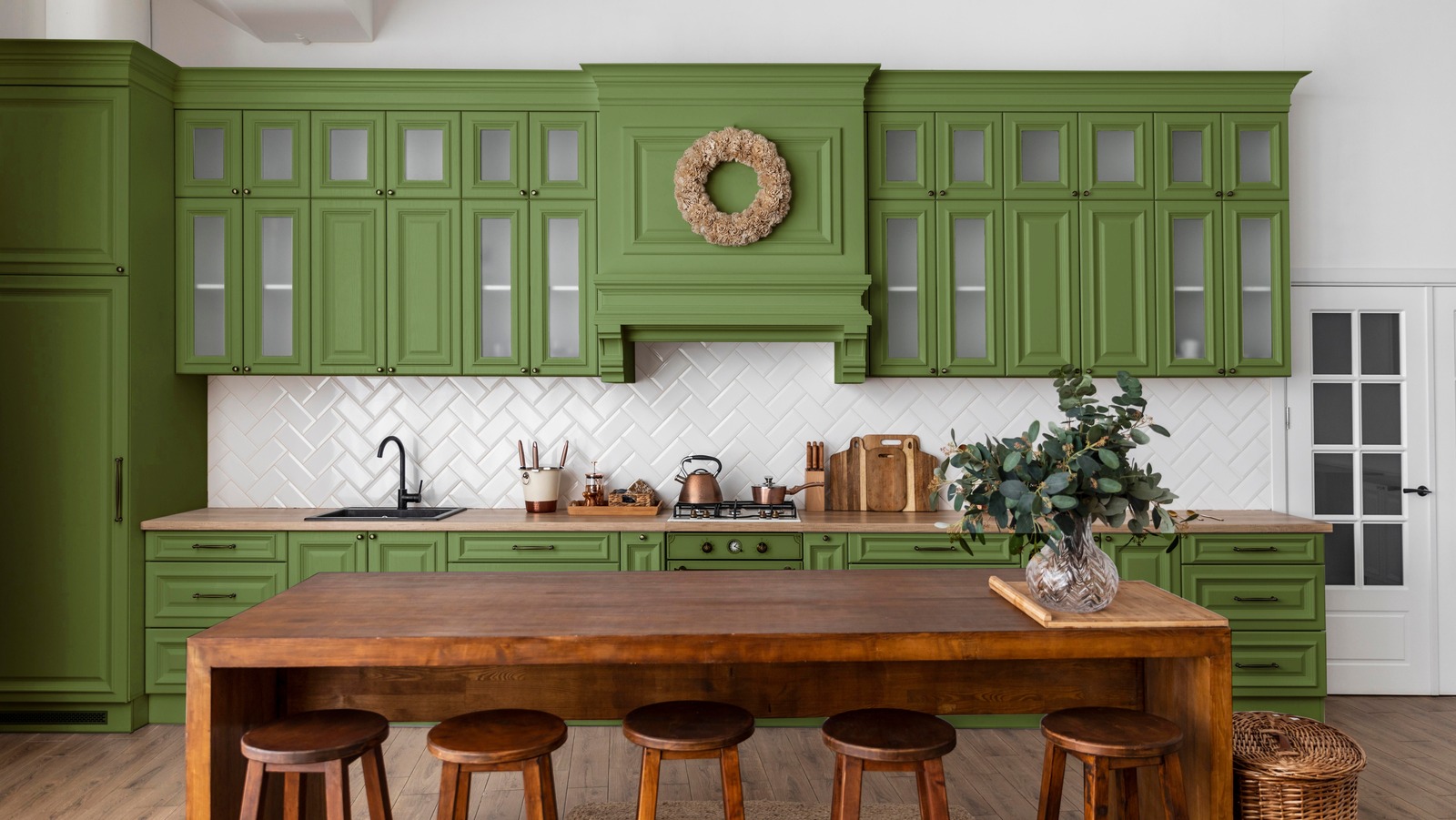 Add A Touch Of Texture To Your Kitchen With This Simple Fixer To Fabulous Upgrade